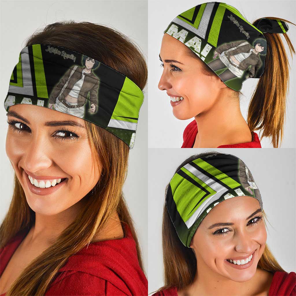 Mai Zenin Neck Gaiter Edgy Urban Anime Style