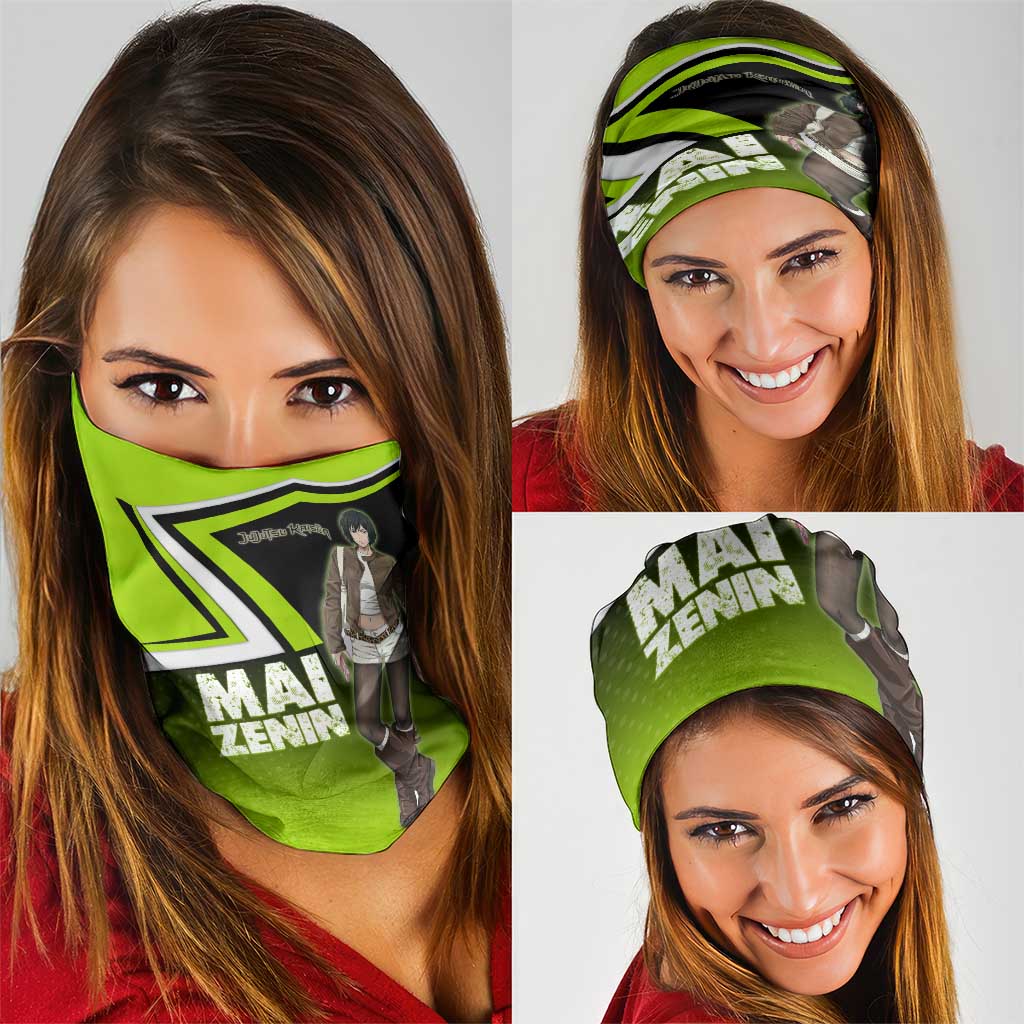 Mai Zenin Neck Gaiter Edgy Urban Anime Style