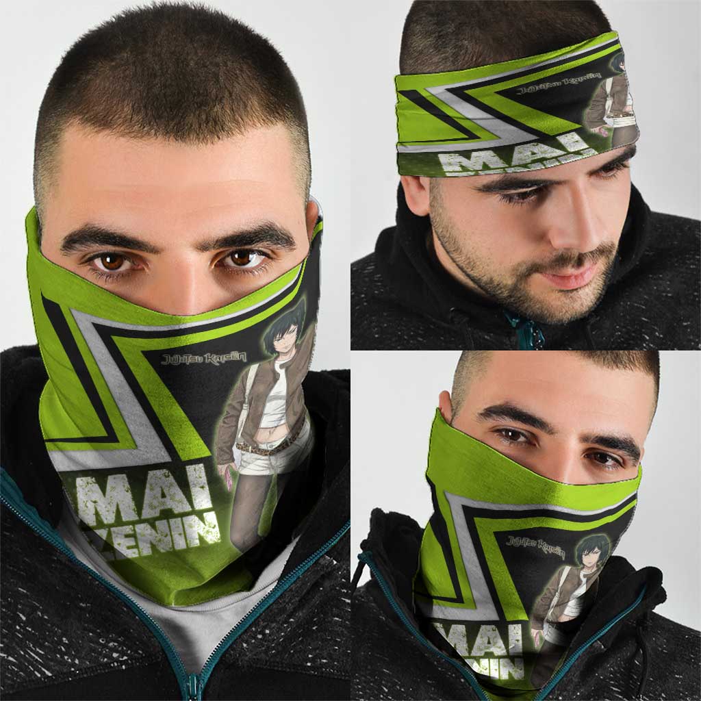 Mai Zenin Neck Gaiter Edgy Urban Anime Style