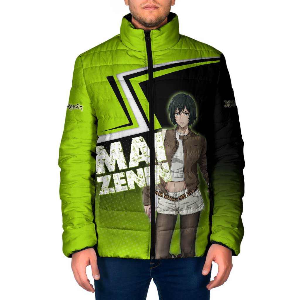Mai Zenin Padded Jacket Edgy Urban Anime Style