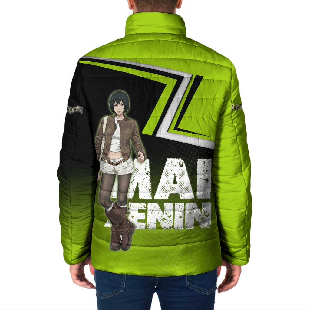 Mai Zenin Padded Jacket Edgy Urban Anime Style