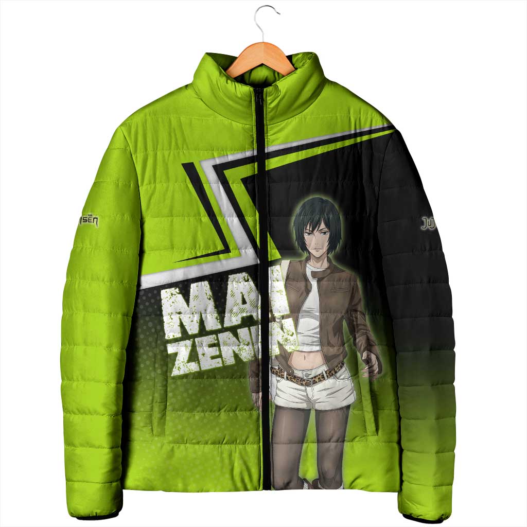 Mai Zenin Padded Jacket Edgy Urban Anime Style