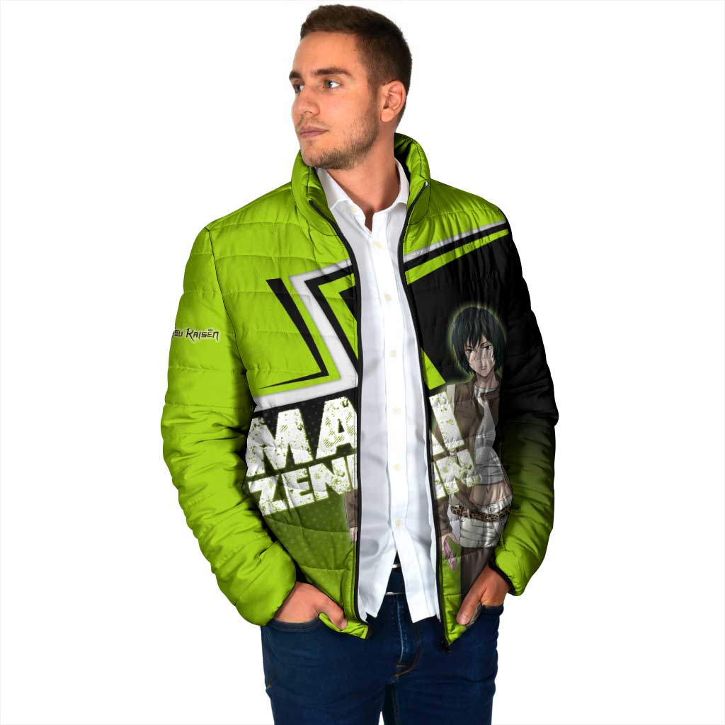 Mai Zenin Padded Jacket Edgy Urban Anime Style