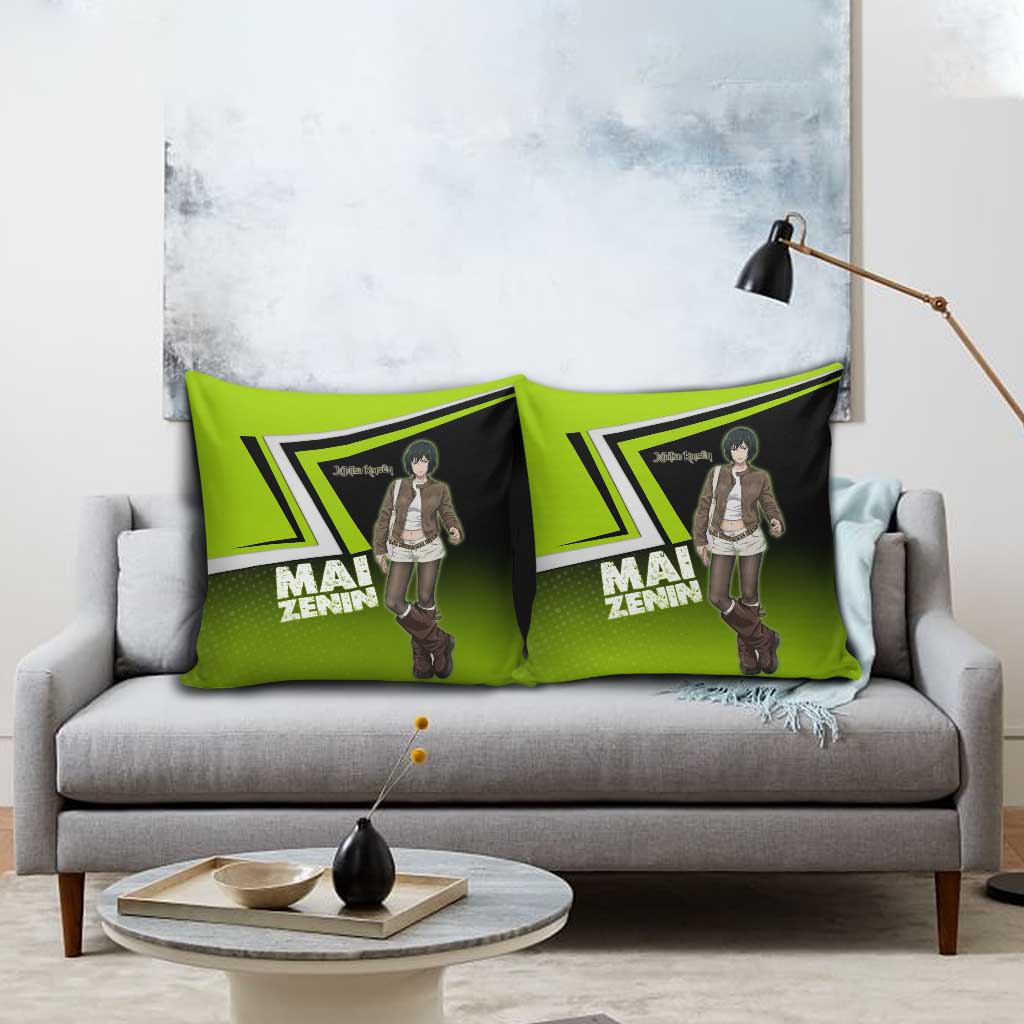 Mai Zenin Pillow Cover Edgy Urban Anime Style
