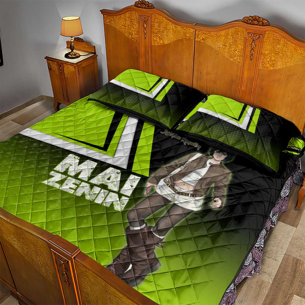 Mai Zenin Quilt Bed Set Edgy Urban Anime Style