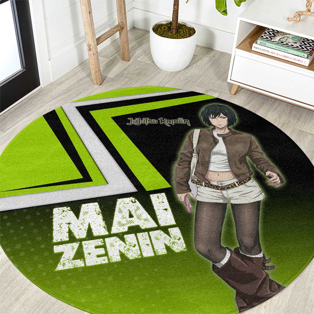 Mai Zenin Round Carpet Edgy Urban Anime Style