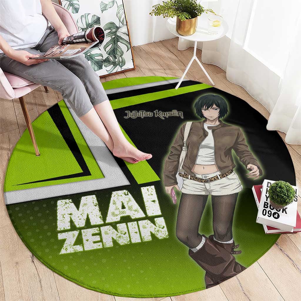 Mai Zenin Round Carpet Edgy Urban Anime Style