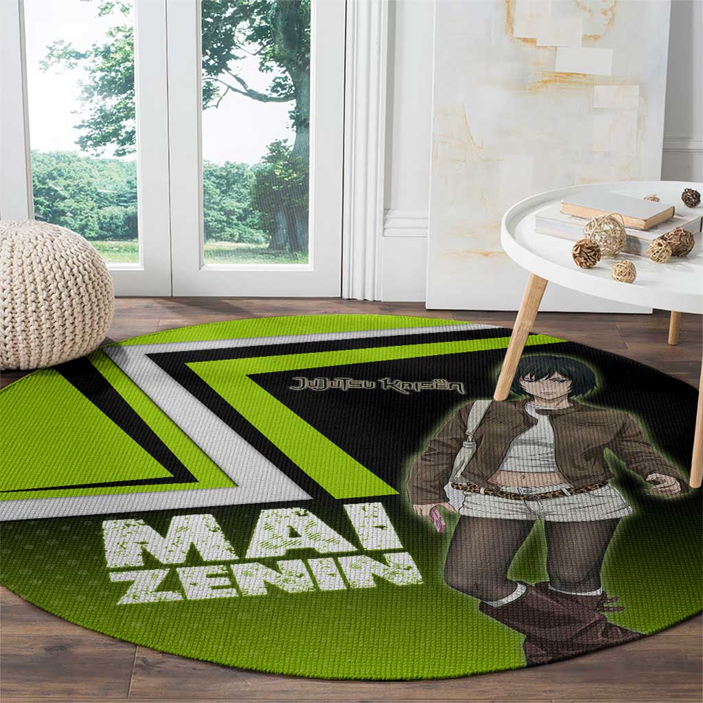 Mai Zenin Round Carpet Edgy Urban Anime Style