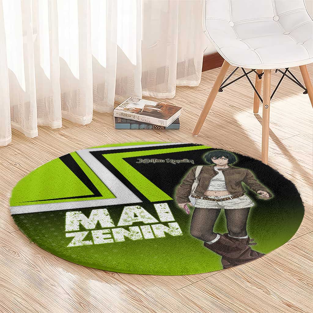 Mai Zenin Round Carpet Edgy Urban Anime Style