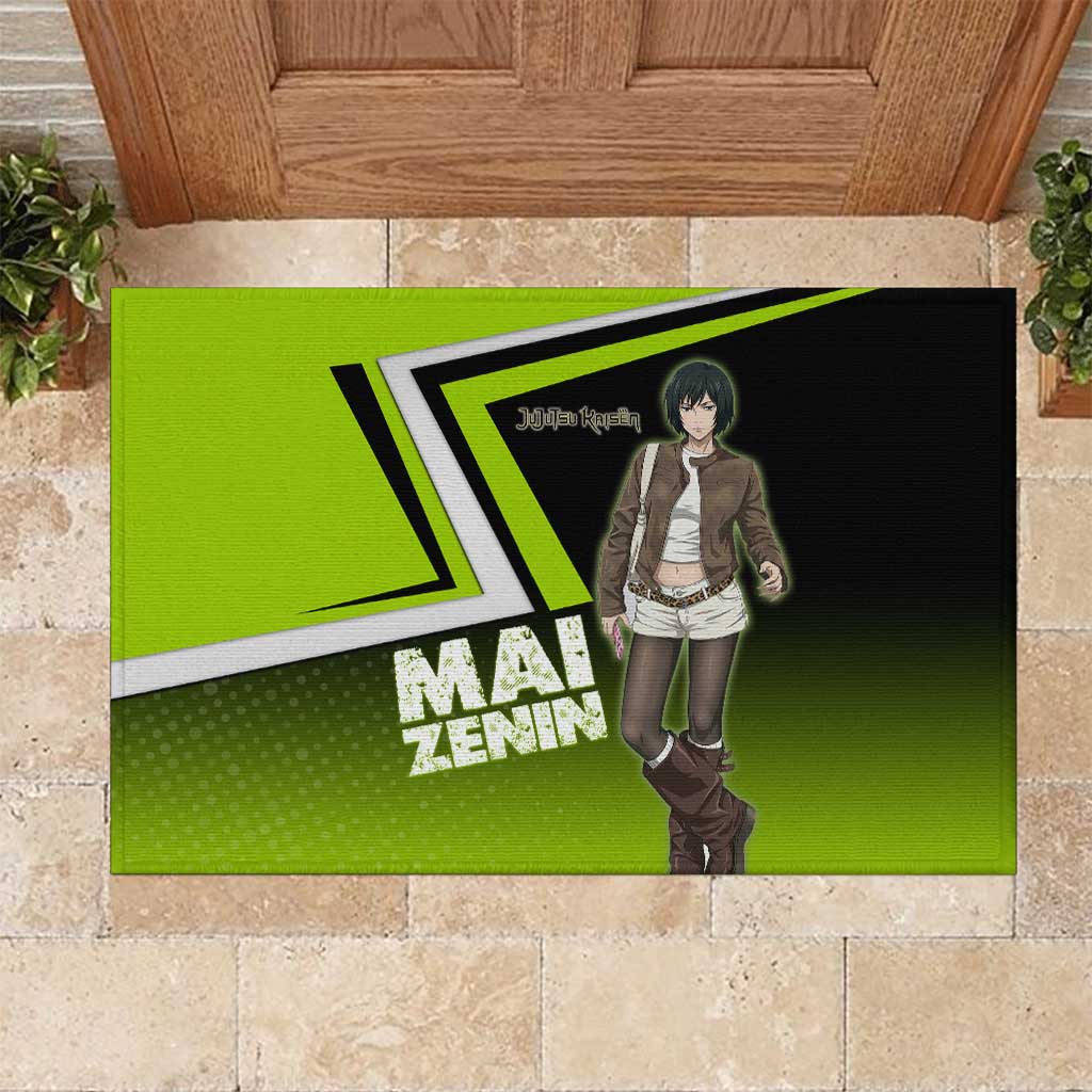 Mai Zenin Rubber Doormat Edgy Urban Anime Style