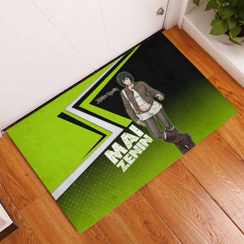 Mai Zenin Rubber Doormat Edgy Urban Anime Style