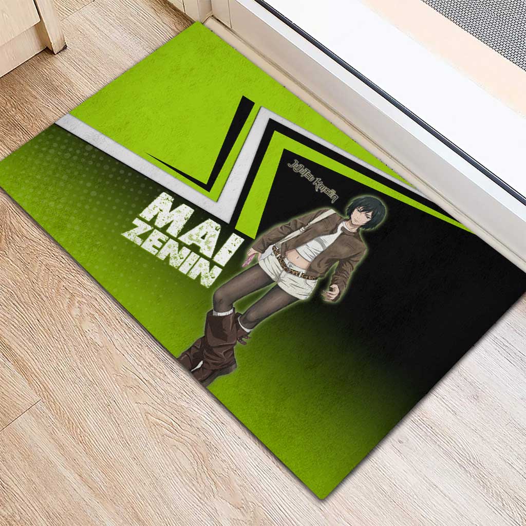 Mai Zenin Rubber Doormat Edgy Urban Anime Style