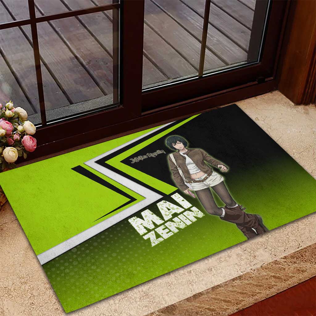 Mai Zenin Rubber Doormat Edgy Urban Anime Style