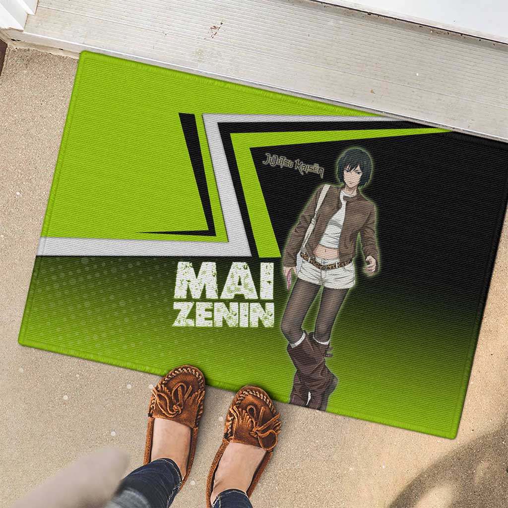 Mai Zenin Rubber Doormat Edgy Urban Anime Style