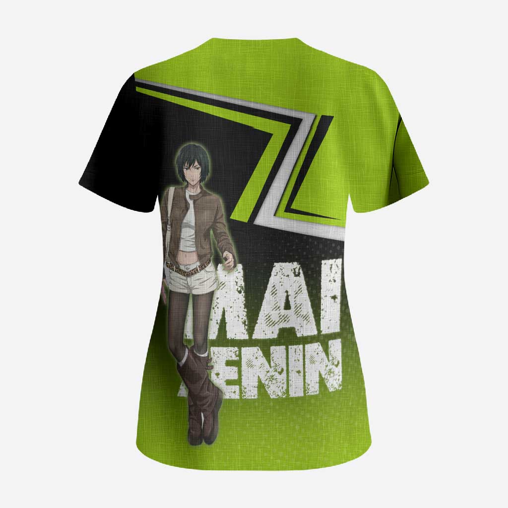 Mai Zenin Scrub Top Edgy Urban Anime Style