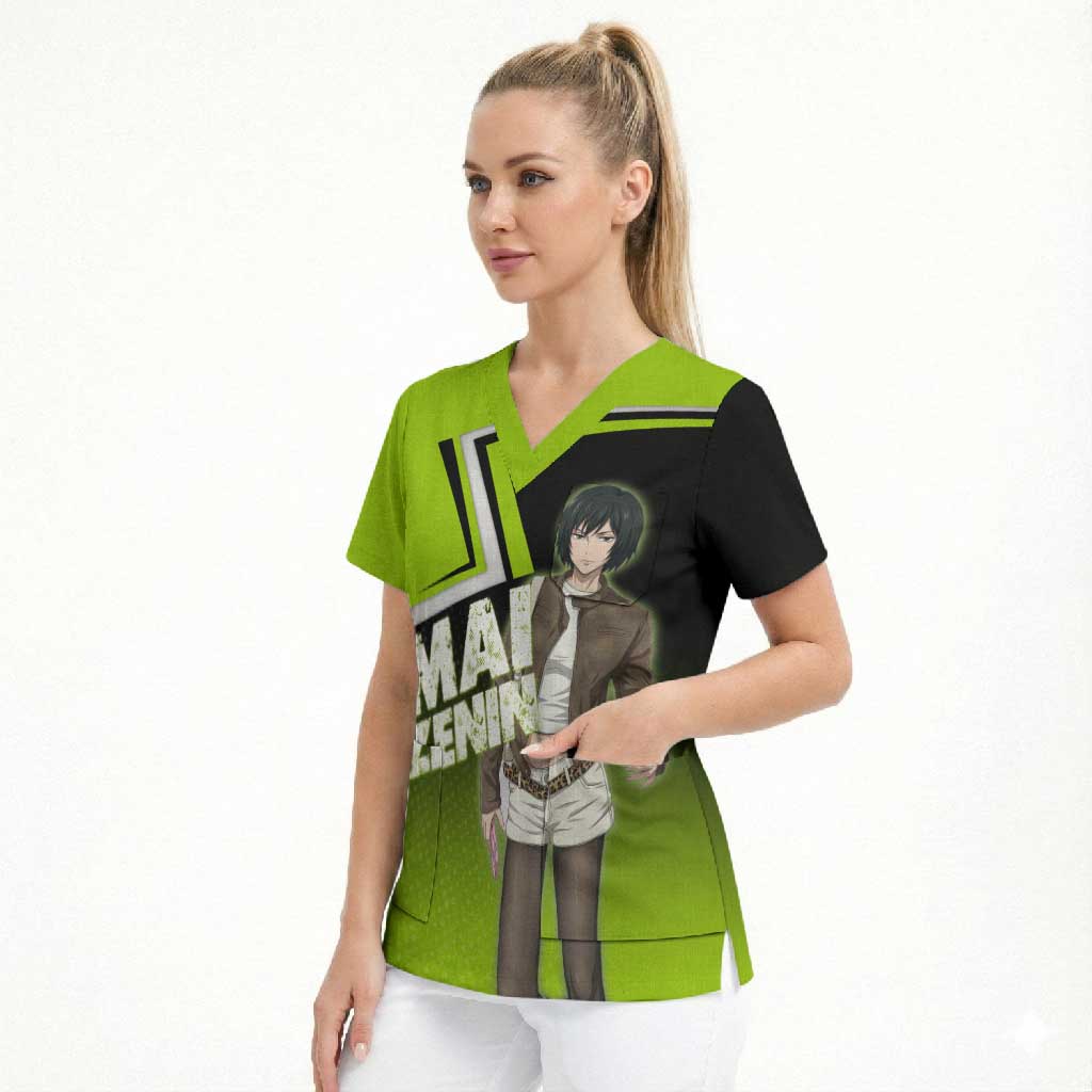 Mai Zenin Scrub Top Edgy Urban Anime Style