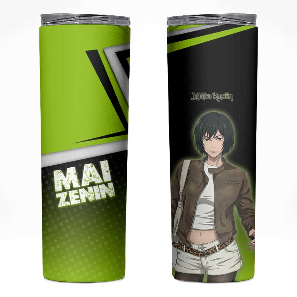 Mai Zenin Skinny Tumbler Edgy Urban Anime Style