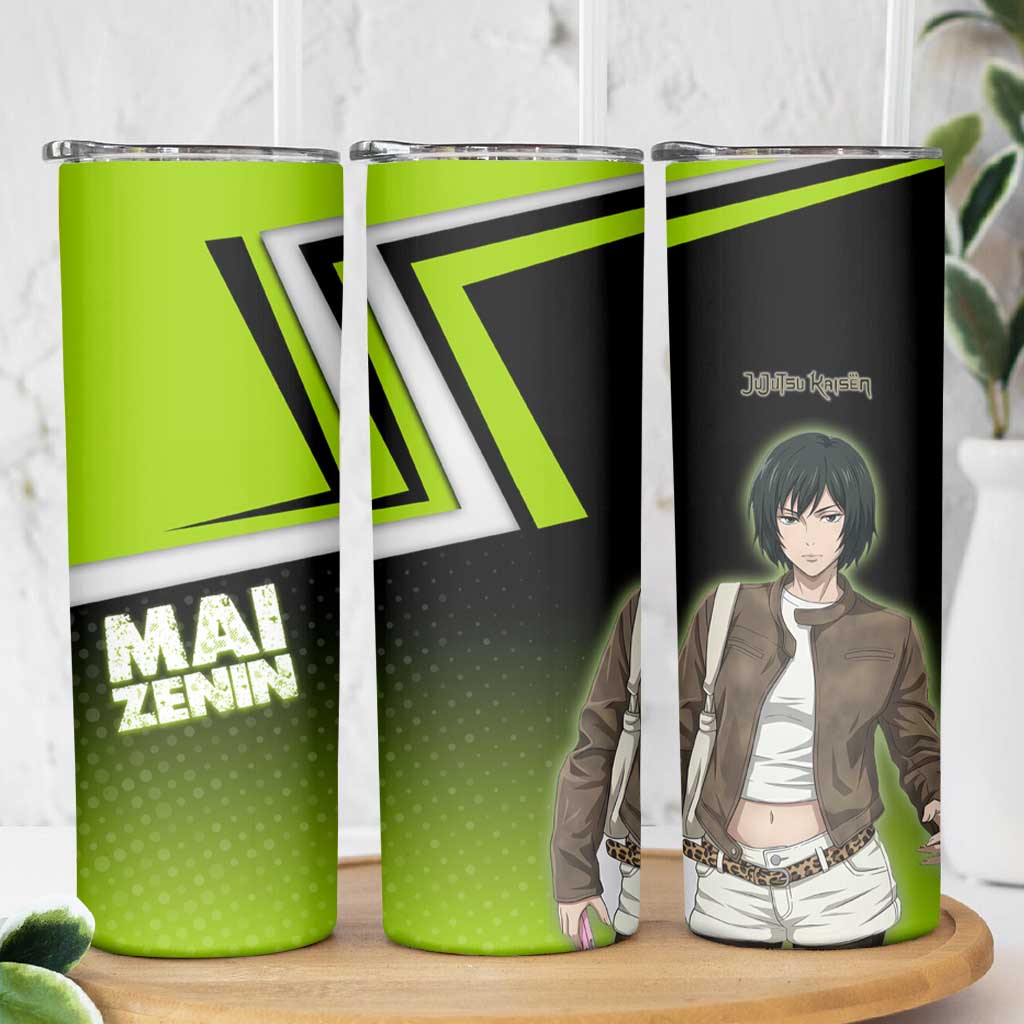 Mai Zenin Skinny Tumbler Edgy Urban Anime Style