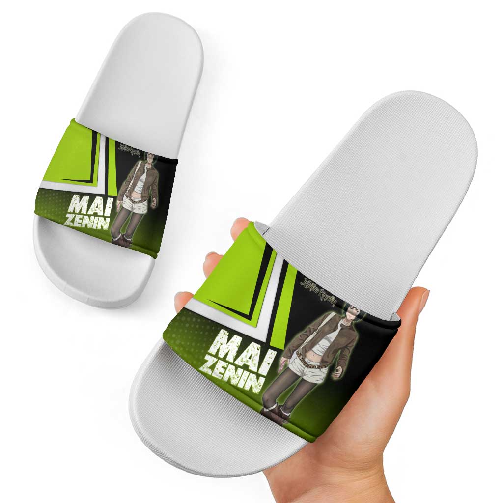 Mai Zenin Slide Sandals Edgy Urban Anime Style