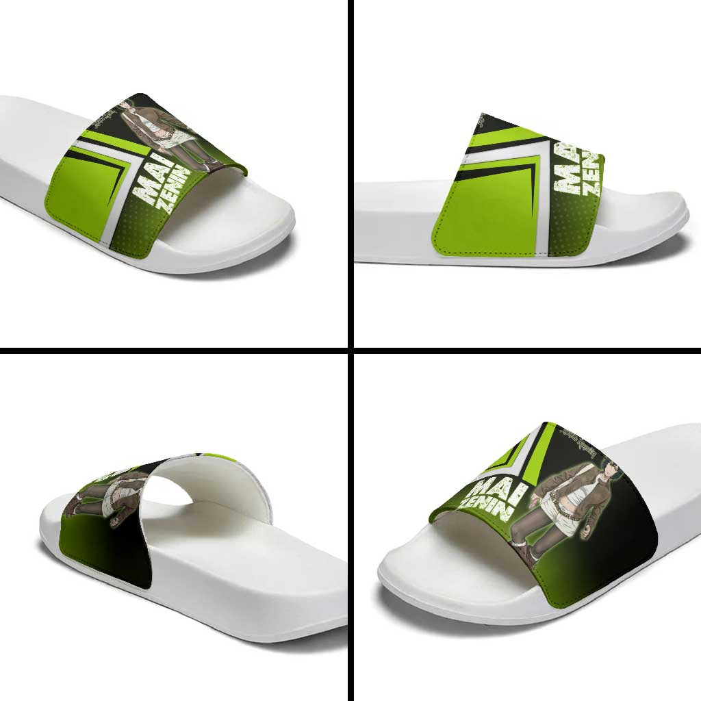 Mai Zenin Slide Sandals Edgy Urban Anime Style