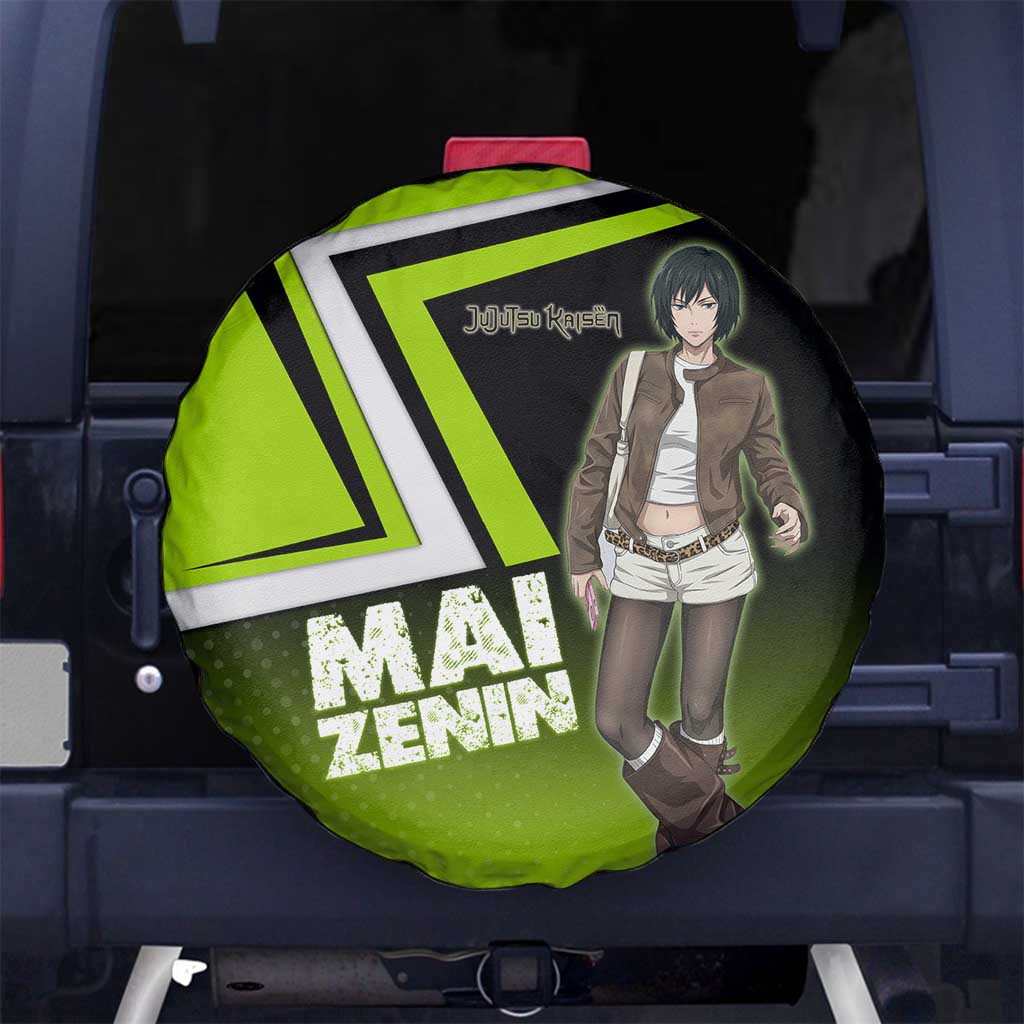 Mai Zenin Spare Tire Cover Edgy Urban Anime Style