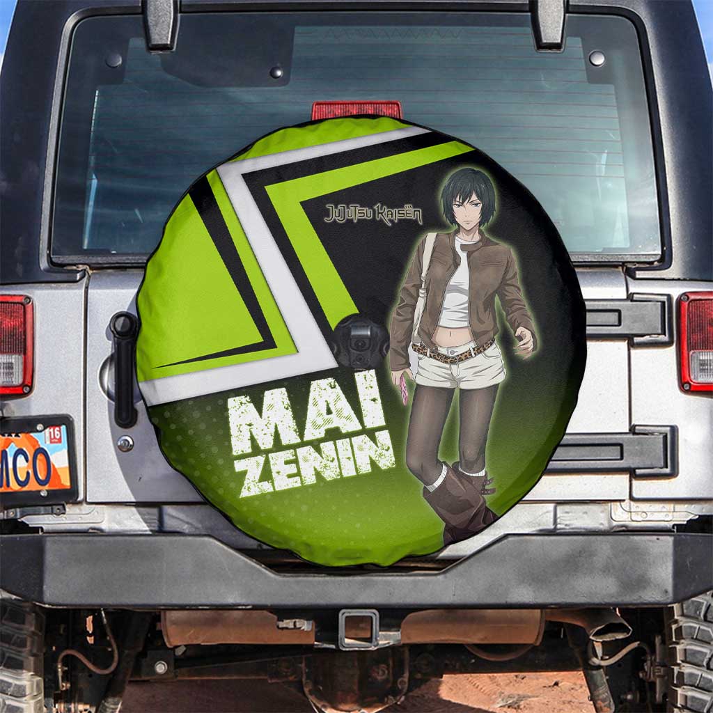 Mai Zenin Spare Tire Cover Edgy Urban Anime Style