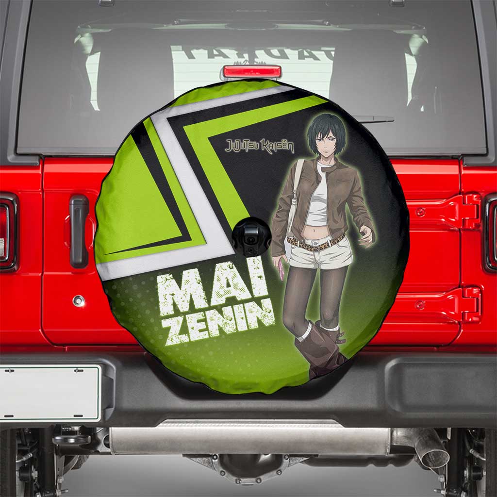 Mai Zenin Spare Tire Cover Edgy Urban Anime Style