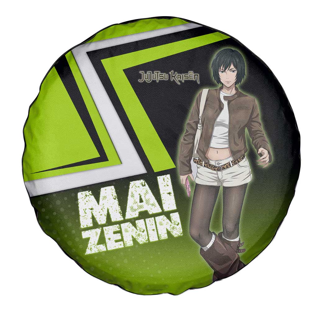 Mai Zenin Spare Tire Cover Edgy Urban Anime Style