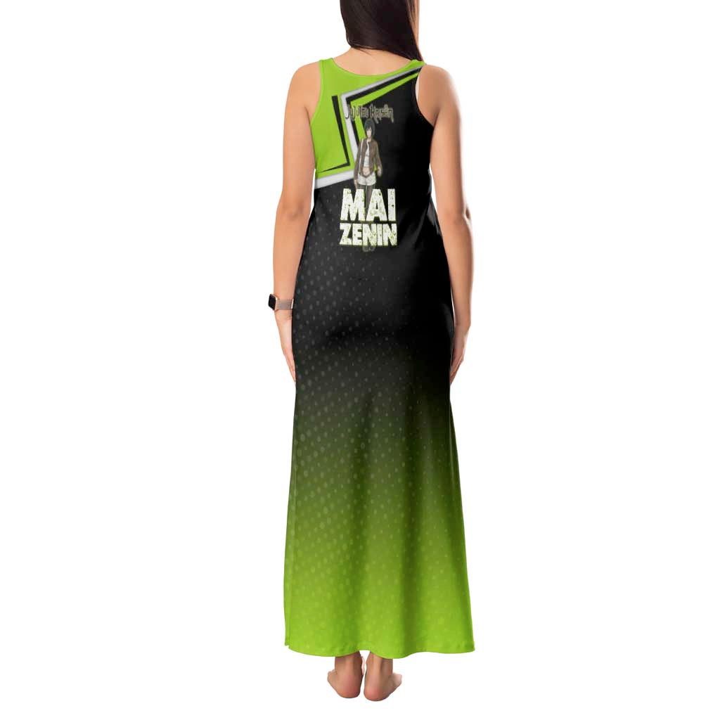 Mai Zenin Tank Maxi Dress Edgy Urban Anime Style