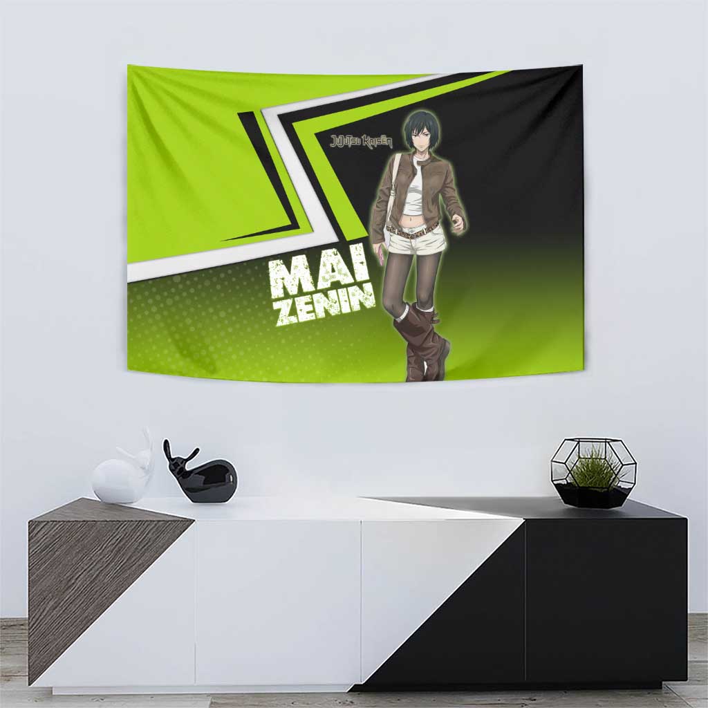 Mai Zenin Tapestry Edgy Urban Anime Style