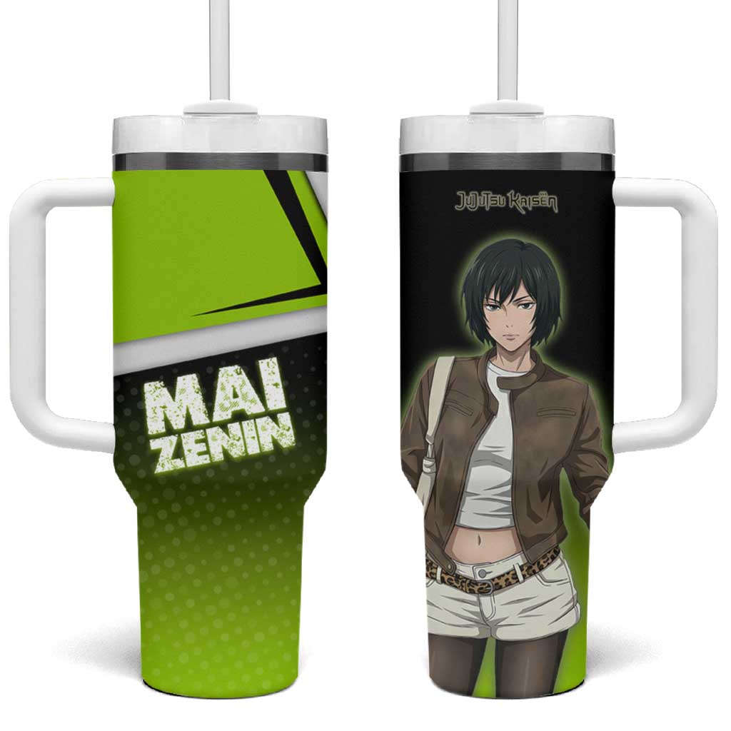 Mai Zenin Tumbler With Handle Edgy Urban Anime Style