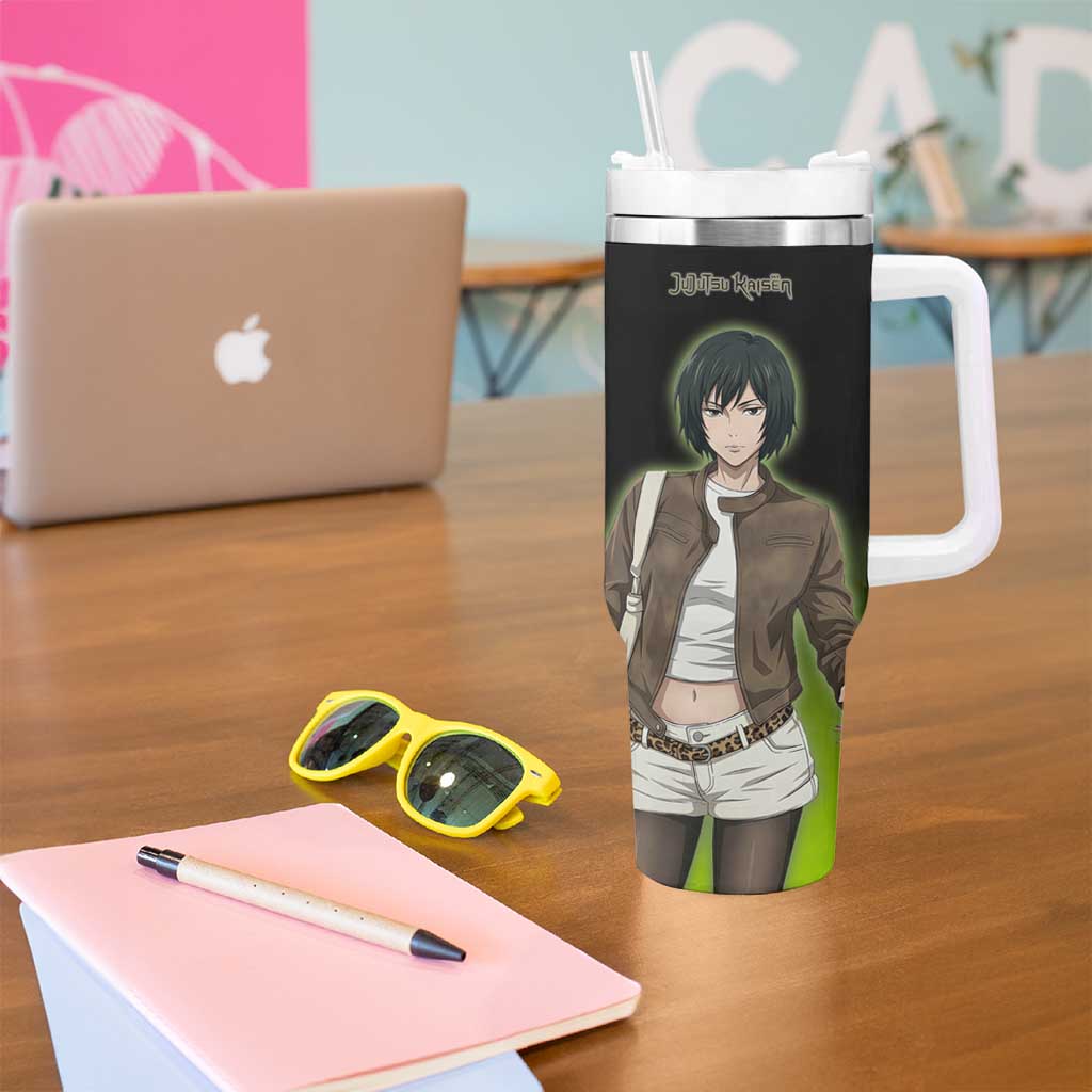 Mai Zenin Tumbler With Handle Edgy Urban Anime Style