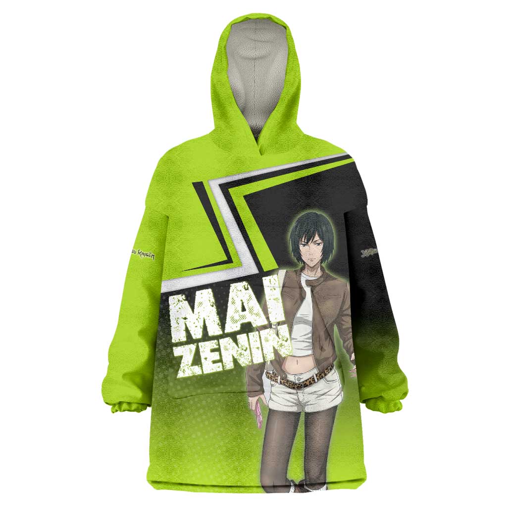 Mai Zenin Wearable Blanket Hoodie Edgy Urban Anime Style