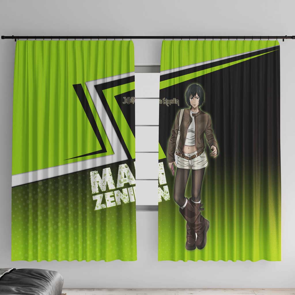 Mai Zenin Window Curtain Edgy Urban Anime Style