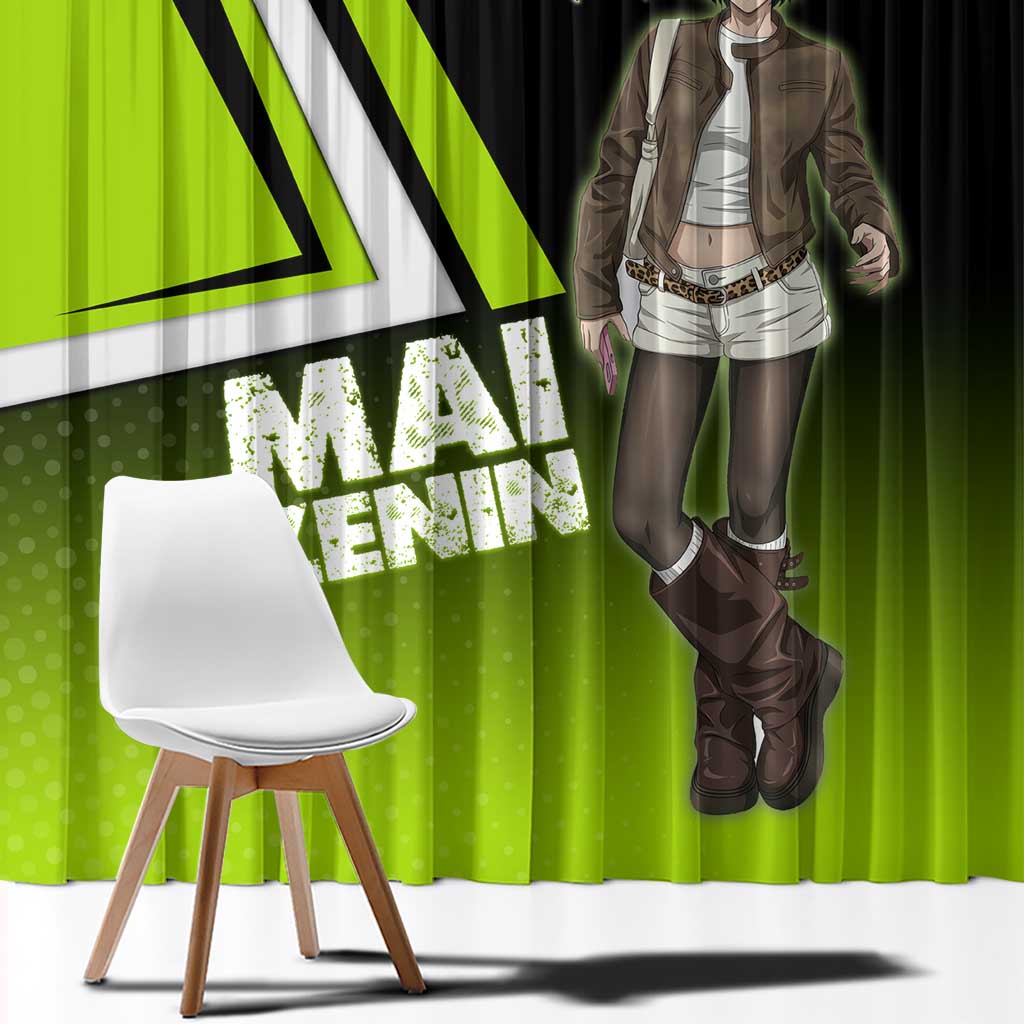 Mai Zenin Window Curtain Edgy Urban Anime Style