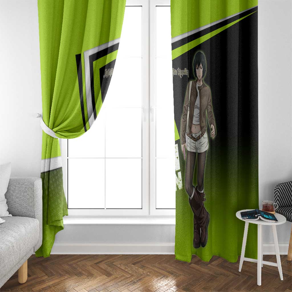 Mai Zenin Window Curtain Edgy Urban Anime Style