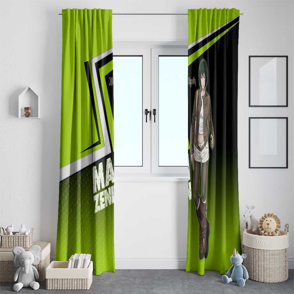Mai Zenin Window Curtain Edgy Urban Anime Style