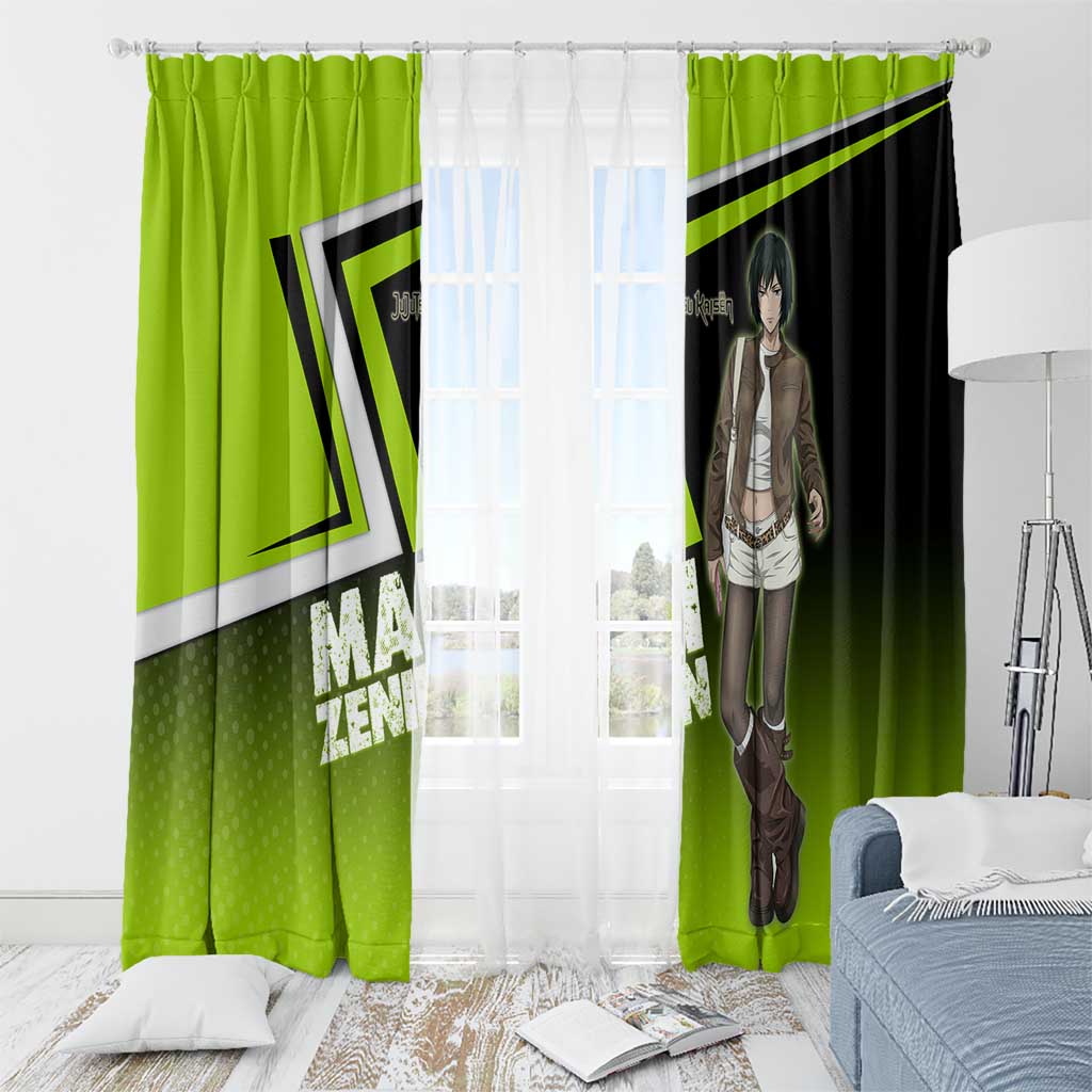 Mai Zenin Window Curtain Edgy Urban Anime Style