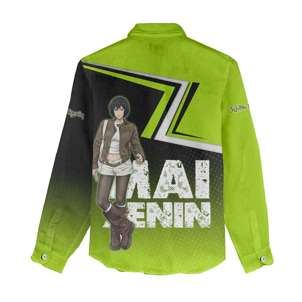 Mai Zenin Women Casual Shirt Edgy Urban Anime Style