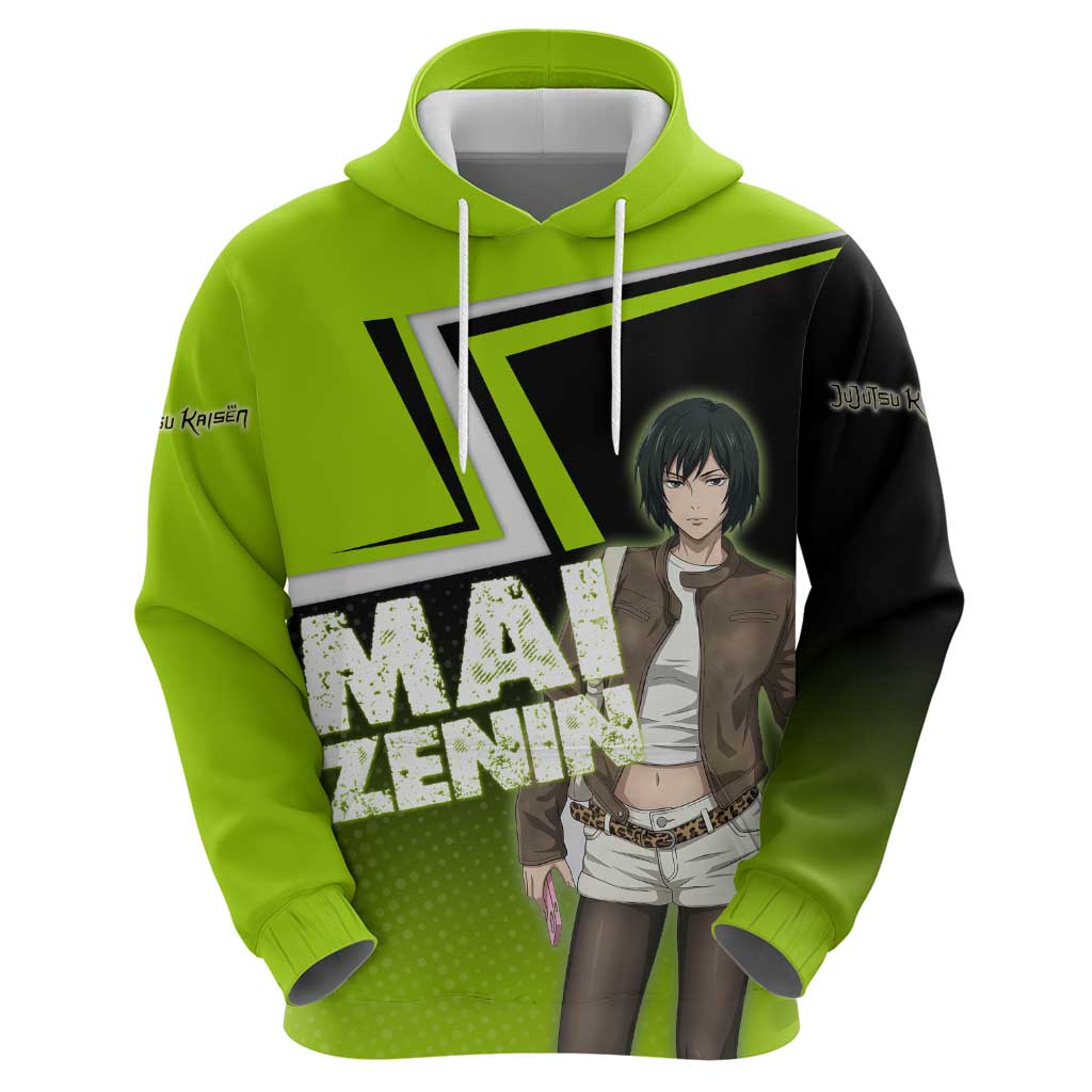 Mai Zenin Zip Hoodie Edgy Urban Anime Style