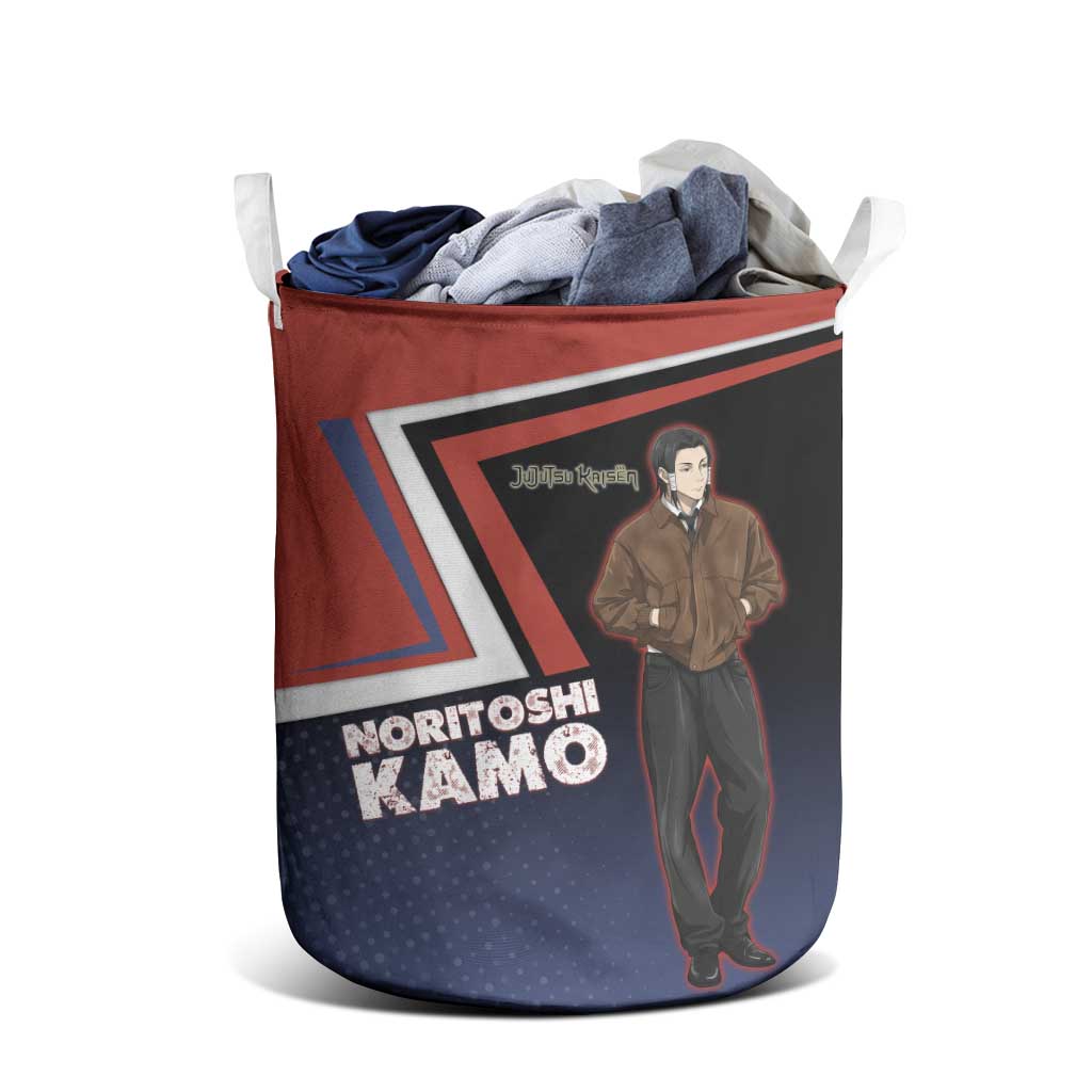 Noritoshi Kamo Laundry Basket Red and Navy Anime Style