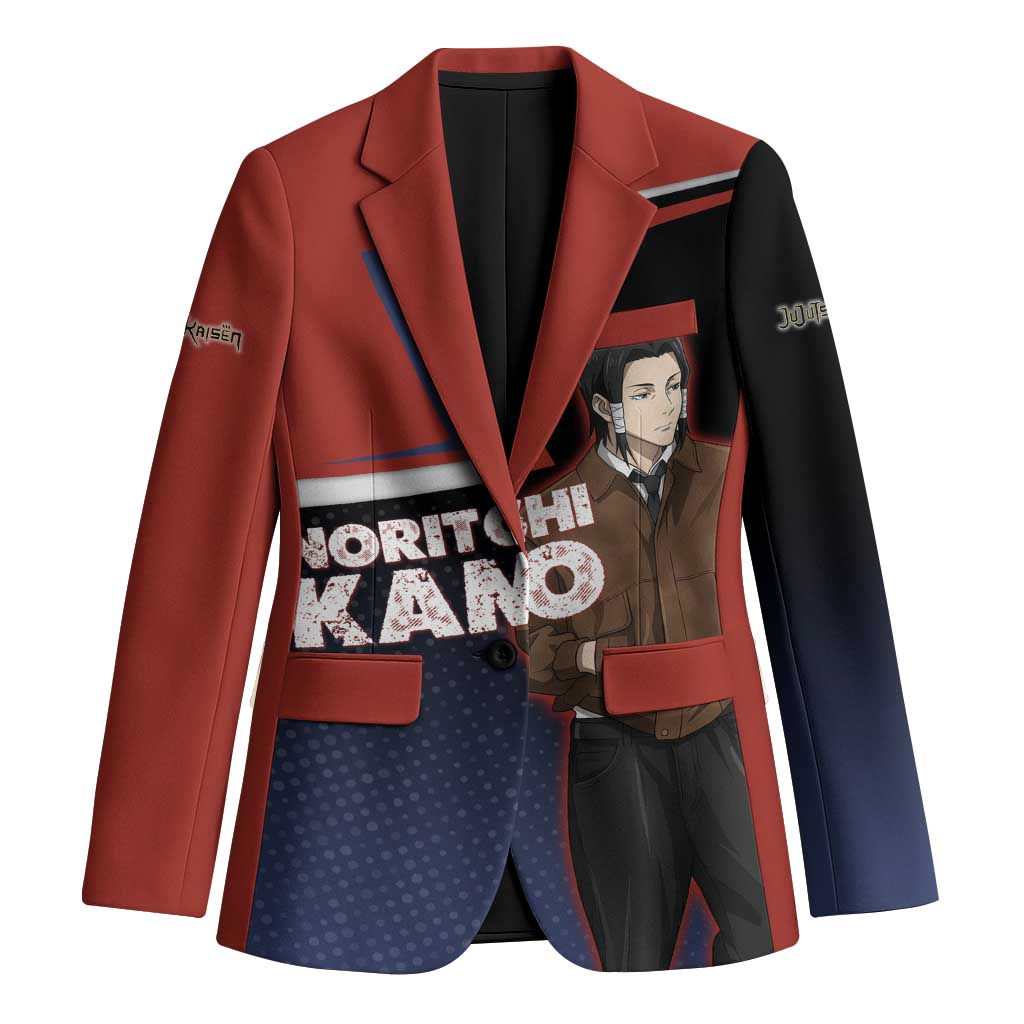 Noritoshi Kamo Blazer Red and Navy Anime Style