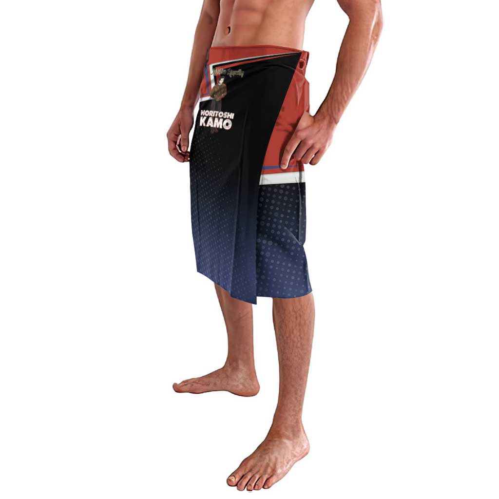 Noritoshi Kamo Lavalava Red and Navy Anime Style
