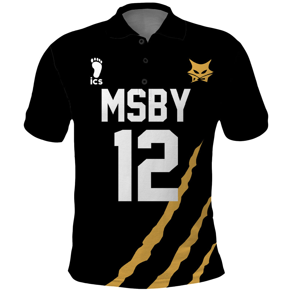 Kotaro Bokuto - Number 12 MSBY Anime Polo Shirt