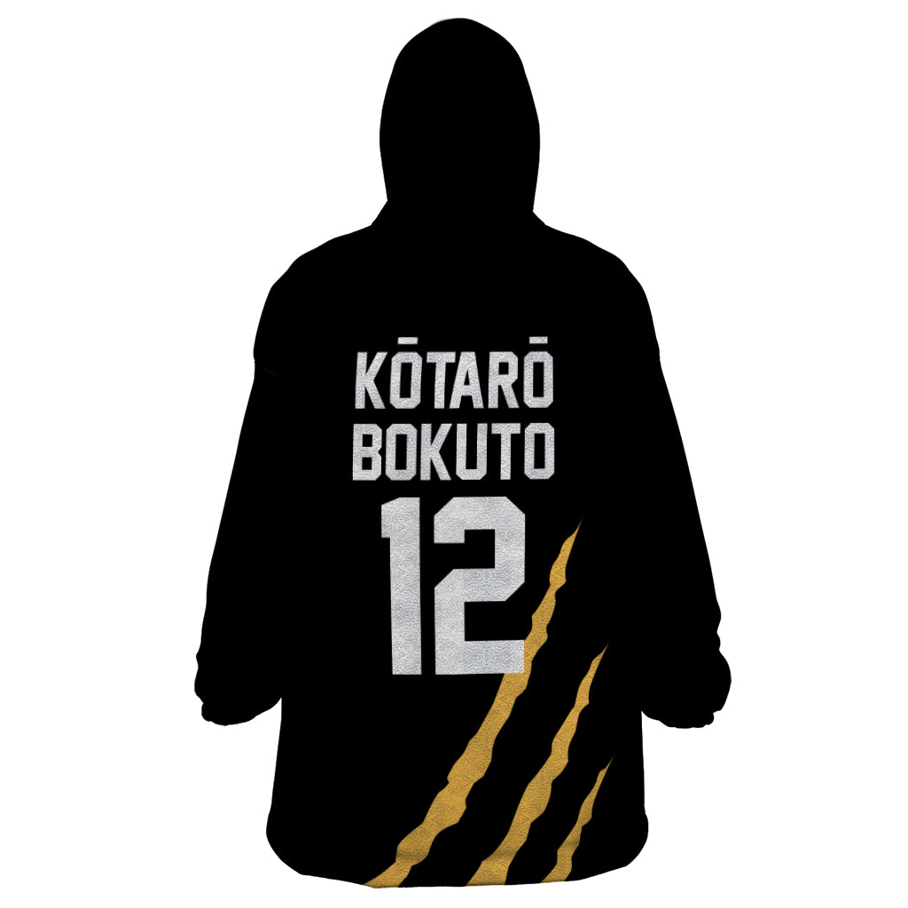 Kotaro Bokuto - Number 12 MSBY Anime Wearable Blanket Hoodie