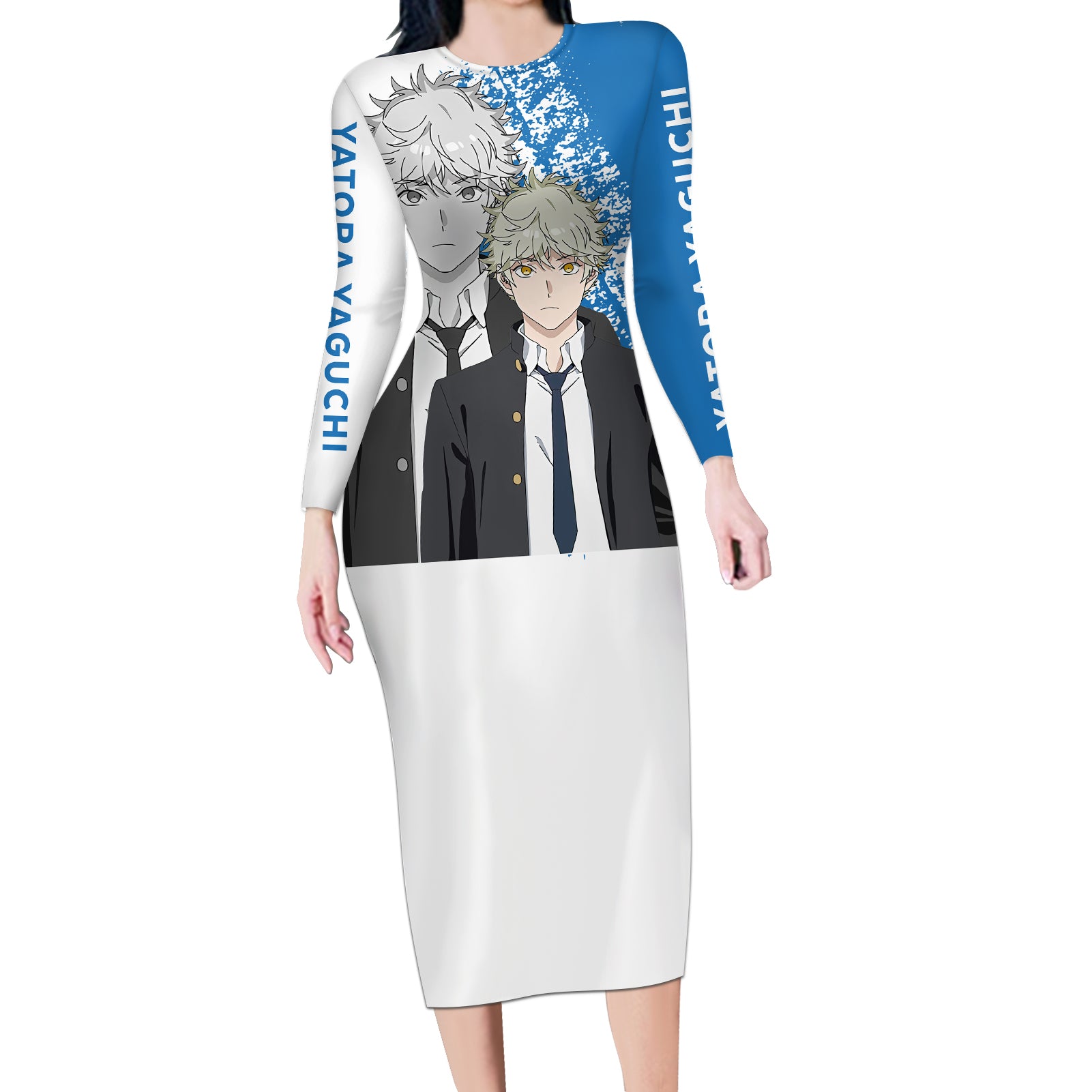 Yatora Yaguchi - Blue Period Long Sleeve Bodycon Dress