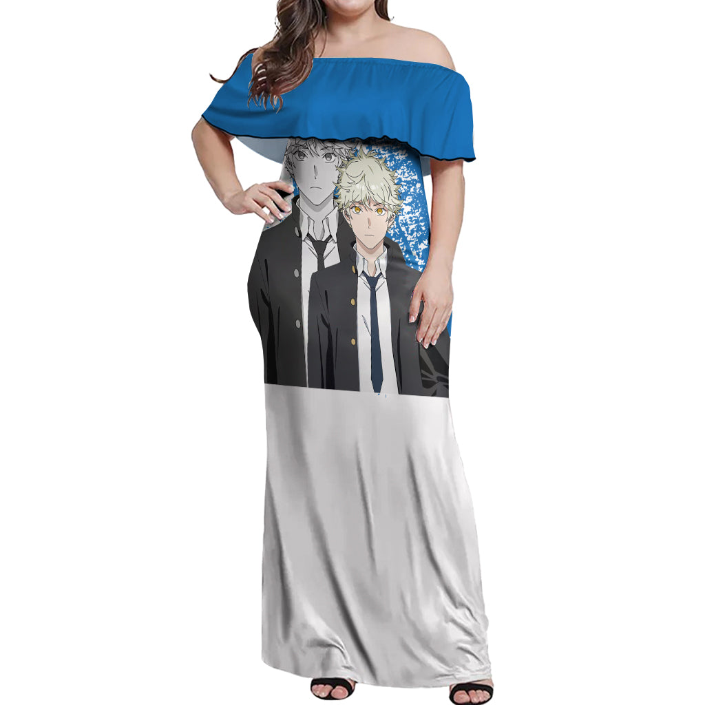 Yatora Yaguchi - Blue Period Off Shoulder Maxi Dress