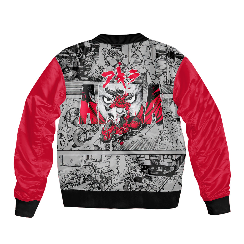 Kaneda - Akira Manga Style Bomber Jacket