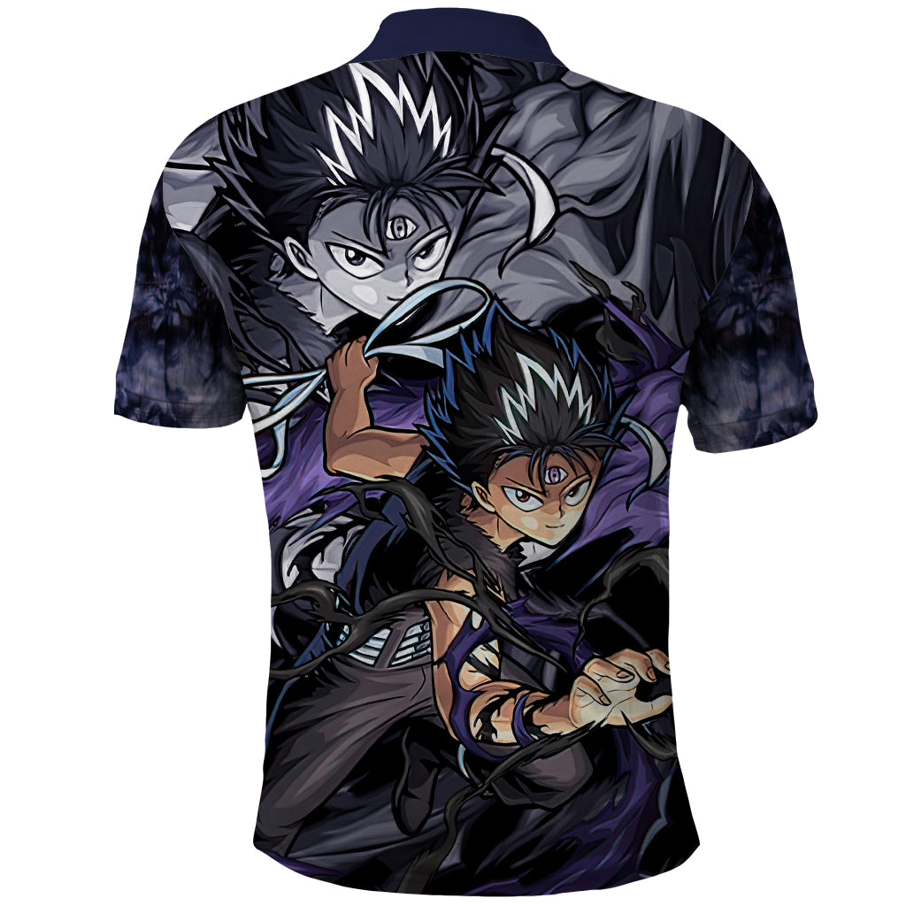 Hiei Polo Shirt YuYu Hakusho