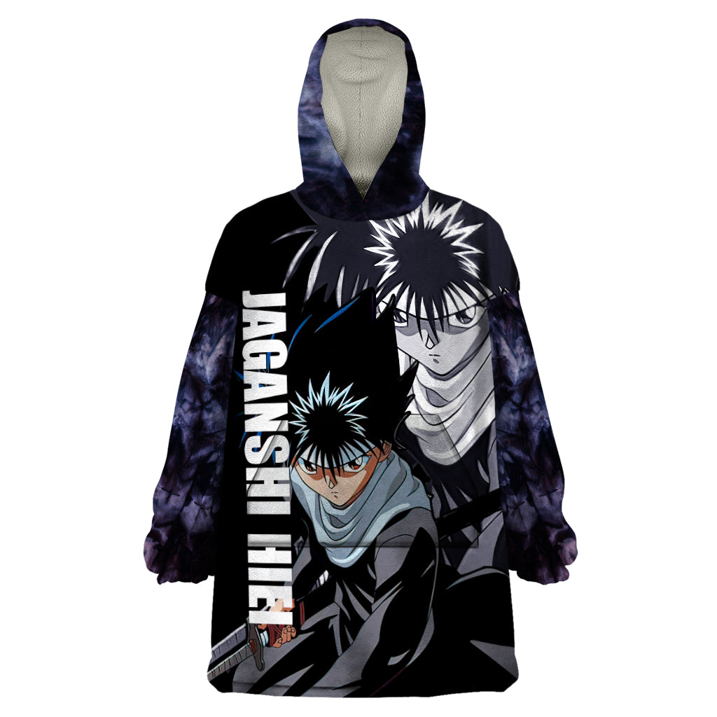 Hiei Wearable Blanket Hoodie YuYu Hakusho